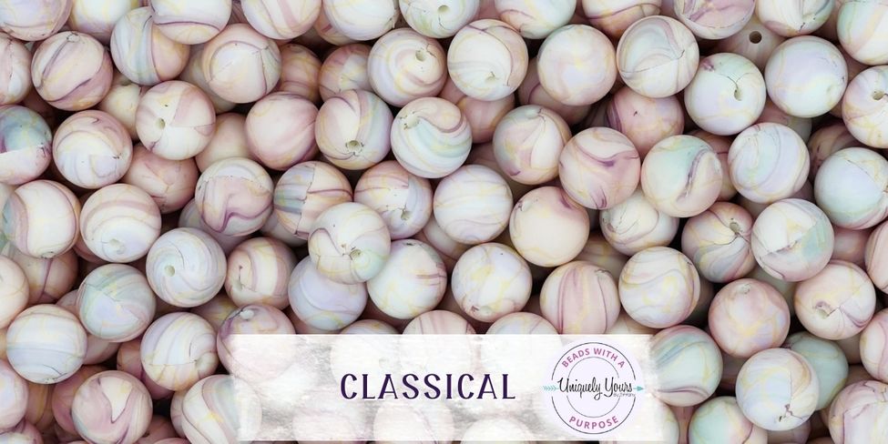 Classical 15MM Round Silicone Beads